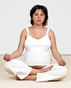 Pregnant and Meditating